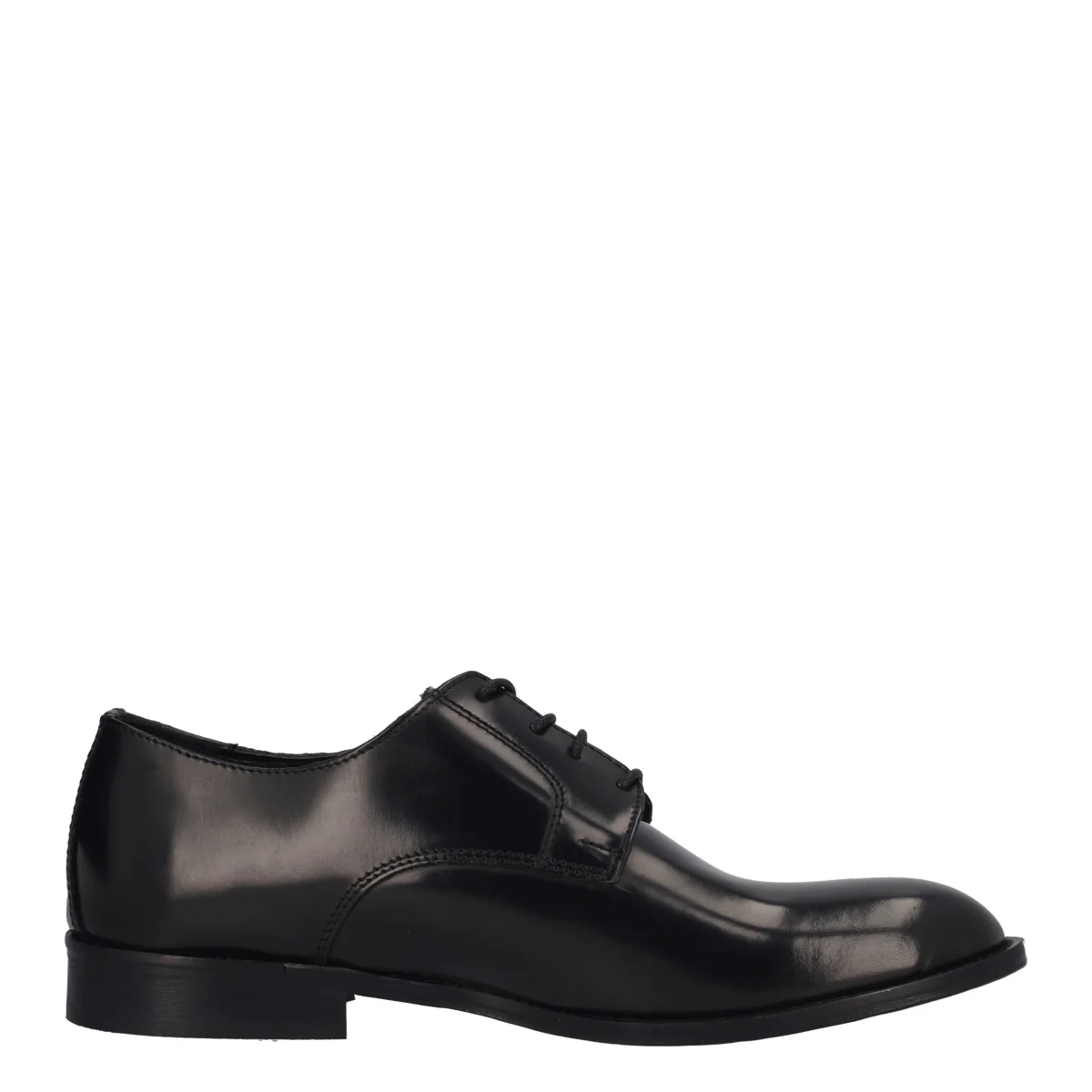 Scarpe Eleganti Uomo Nere in Pelle Lucida - Image 2