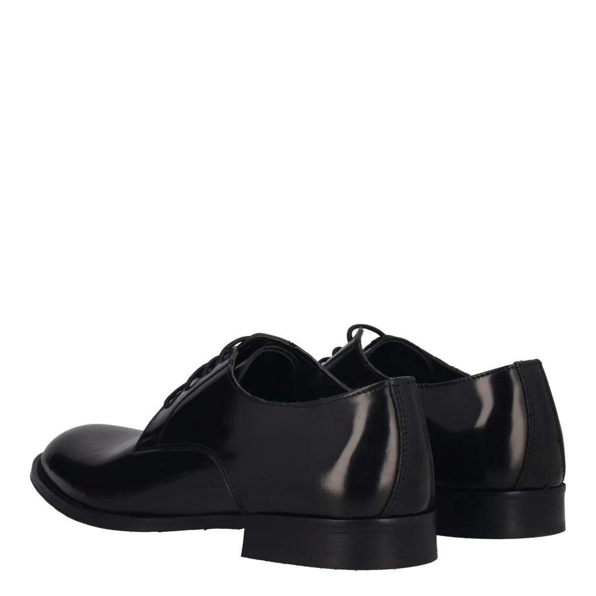 Scarpe Eleganti Uomo Nere in Pelle Lucida - Image 4