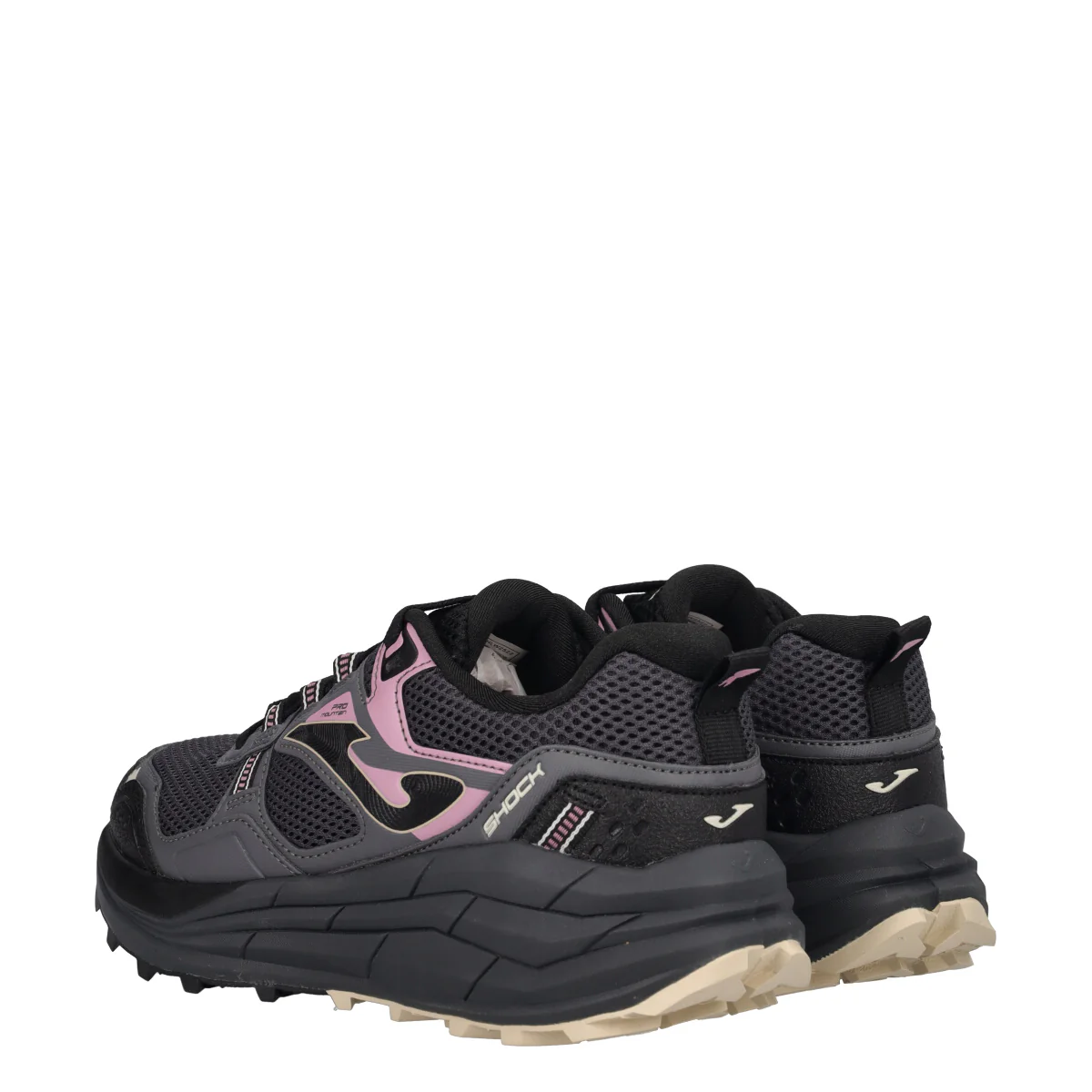 SHOCK LADY 2522 Sneakers Donna Nere e Rosa - Image 4