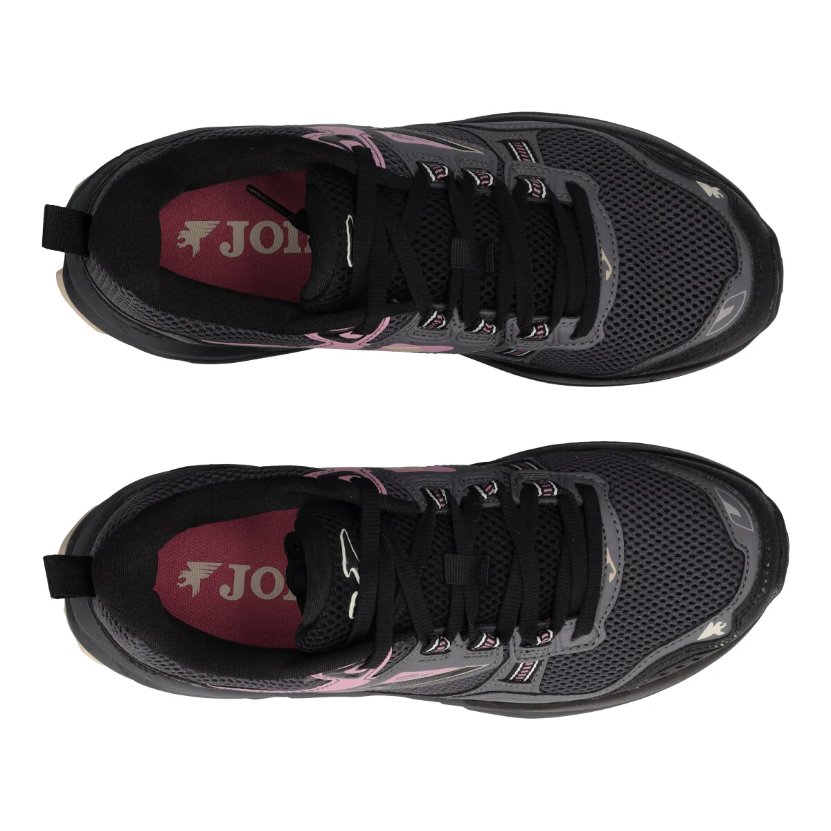SHOCK LADY 2522 Sneakers Donna Nere e Rosa - Image 5