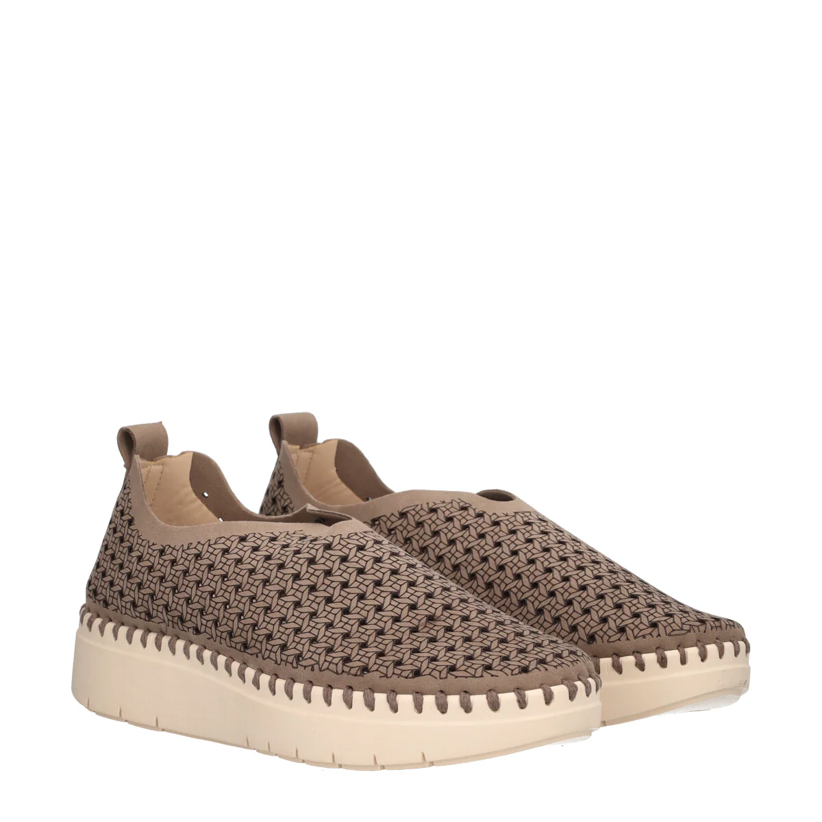 SILI Slip-on Donna Taupe - Image 3