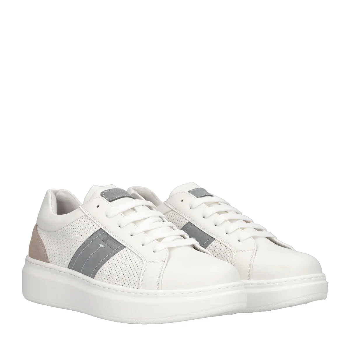 SINISA Sneakers Uomo Bianche - Image 3