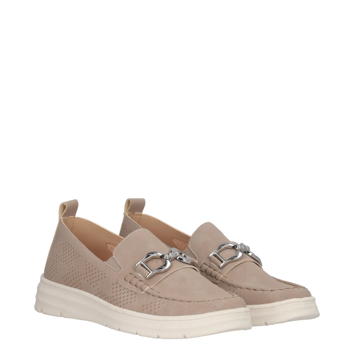 SIVI Slip-on comfort Donna Taupe - Image 3