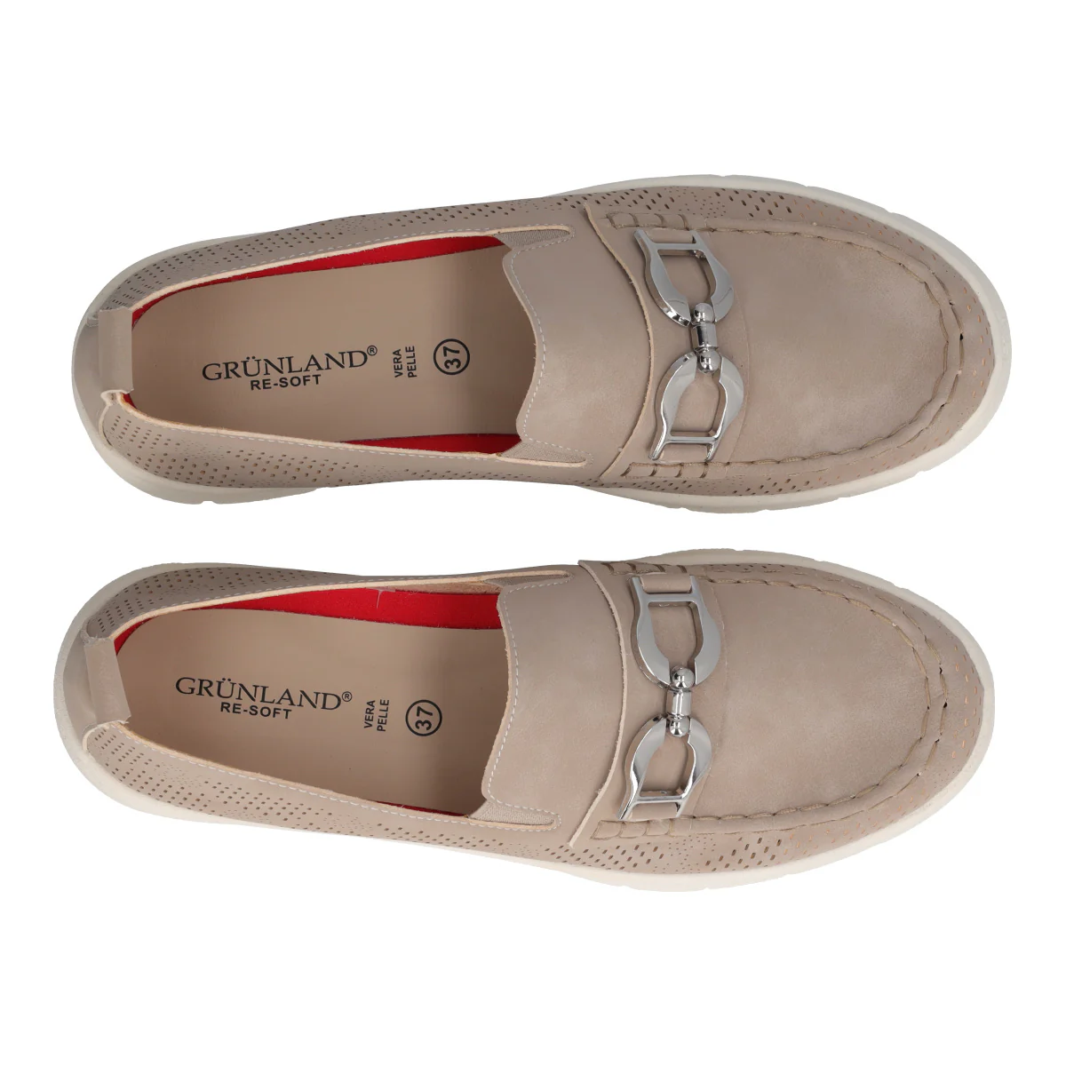 SIVI Slip-on comfort Donna Taupe - Image 5