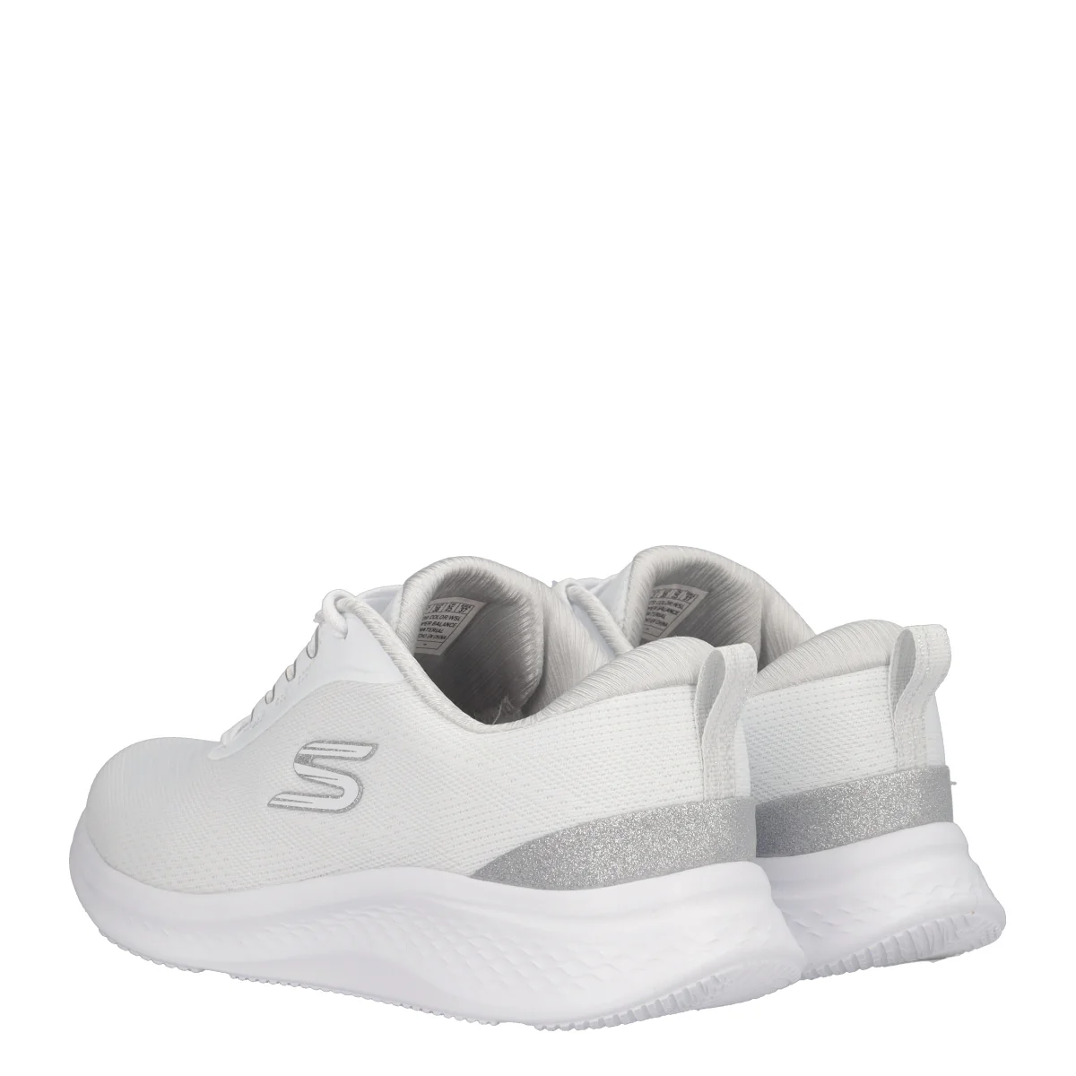 SKECH LITE PRO 2.0 Running Donna Bianche e Argento - Image 4