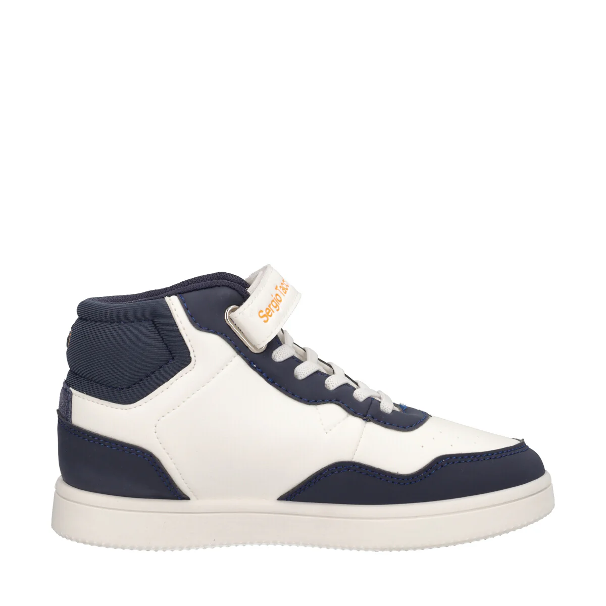 SLAM JUNIOR MID LTX Sneakers Alte Bambino Bianche e Blu - Image 2