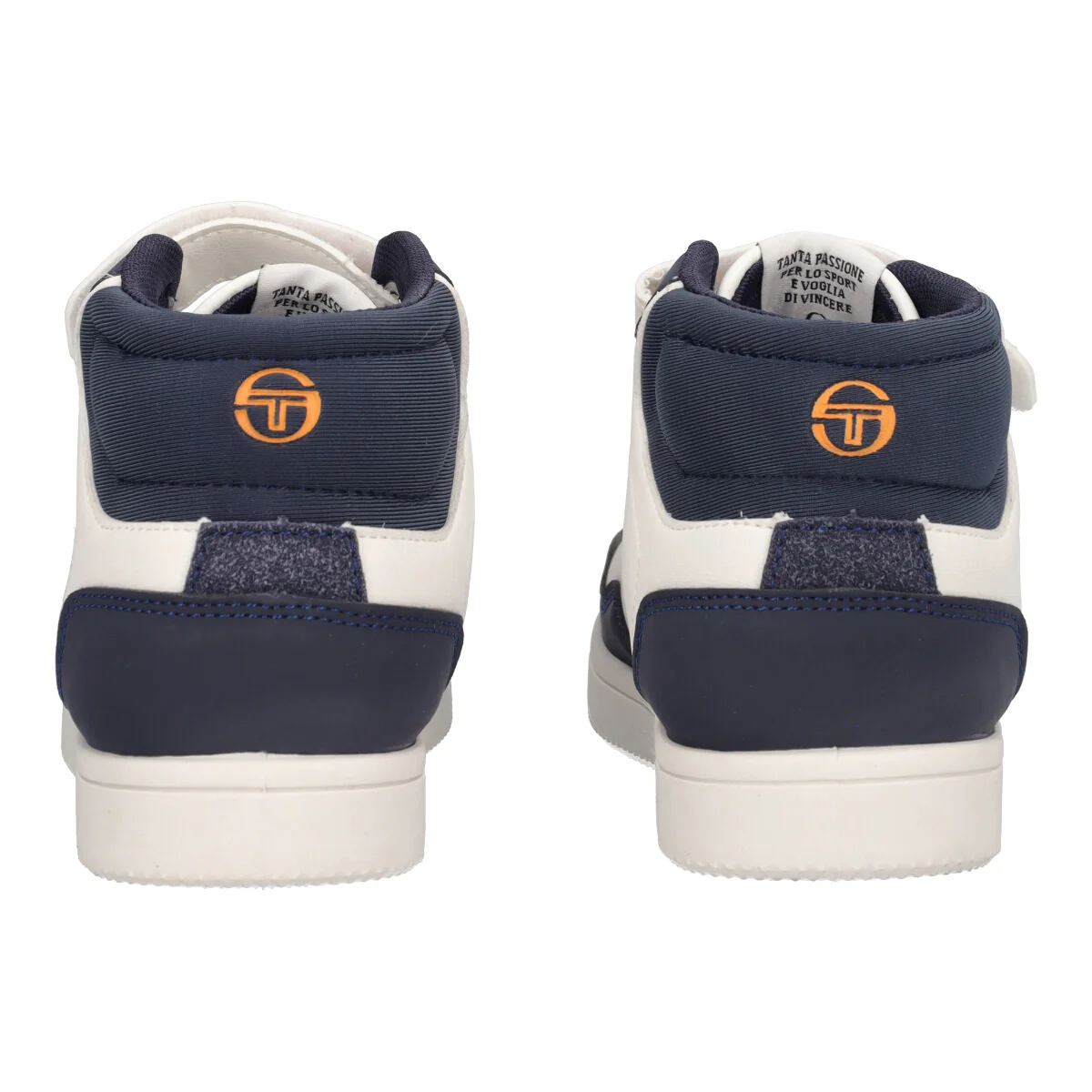 SLAM JUNIOR MID LTX Sneakers Alte Bambino Bianche e Blu - Image 5