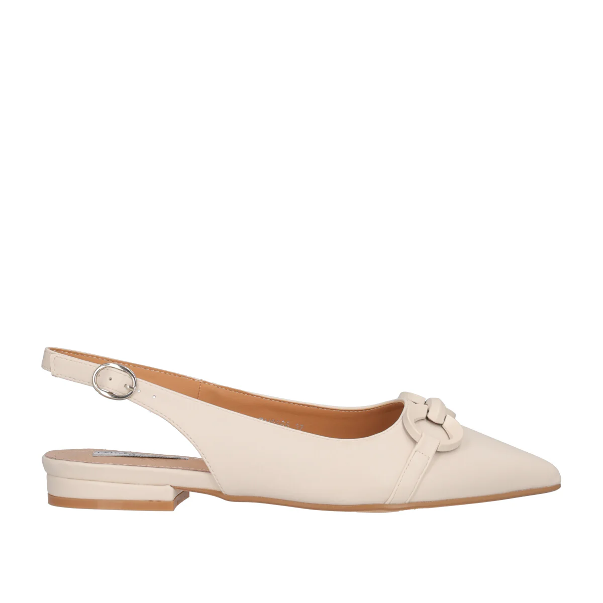 Slingback Donna Beige
