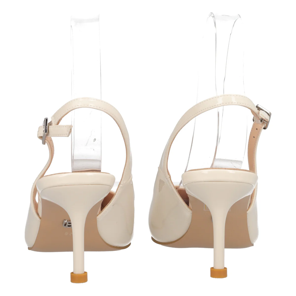 Slingback Donna Beige in Vernice - Image 5