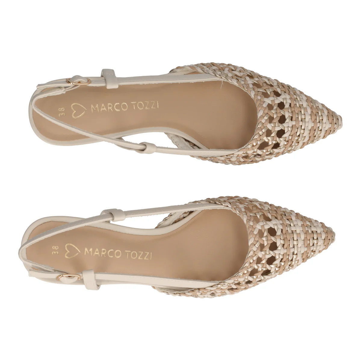 Slingback Donna Crema - Image 5