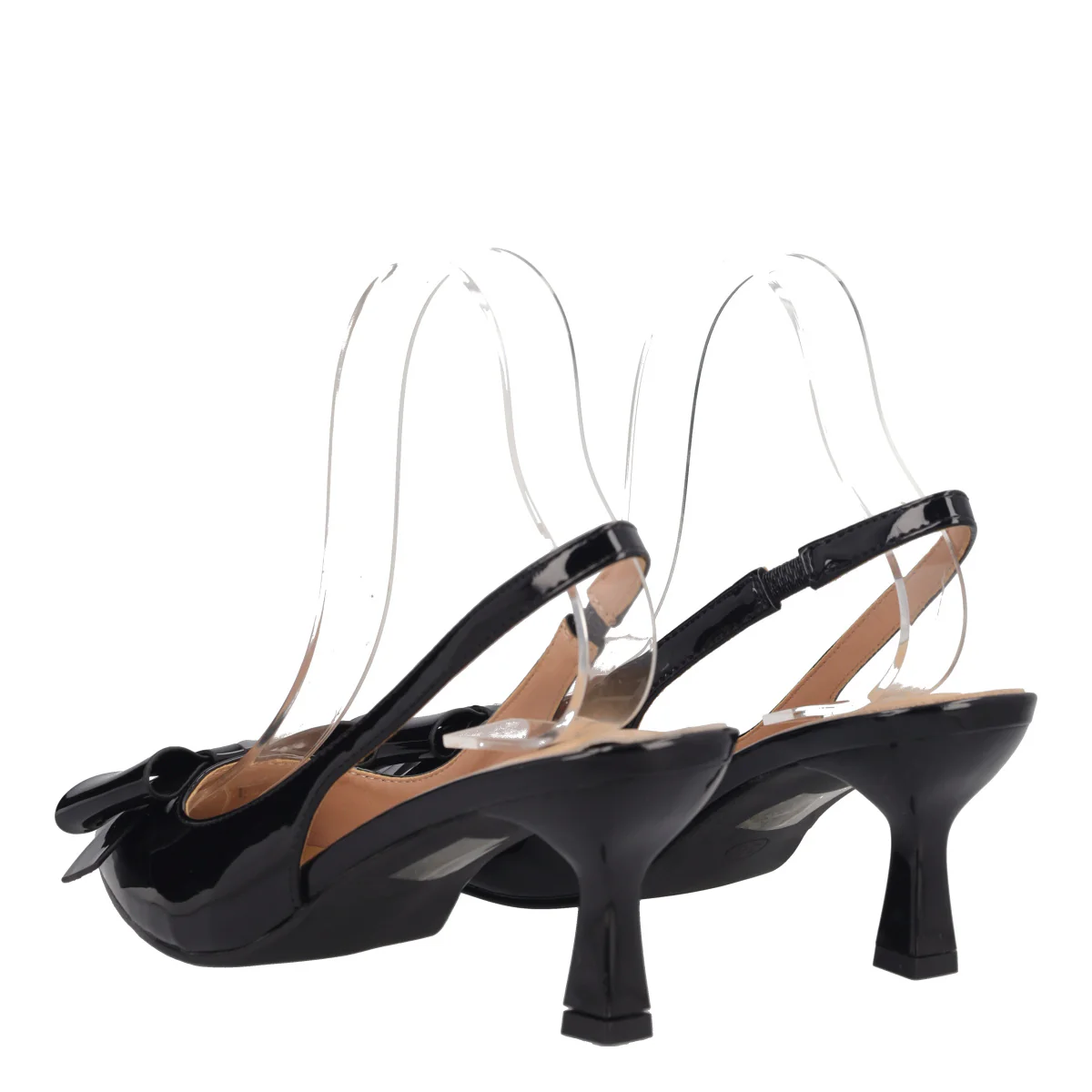 Slingback Donna Vernice Nere - Image 4