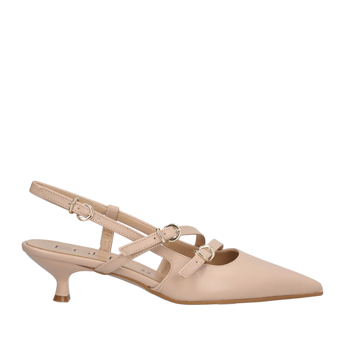 Slingback Donna Nude