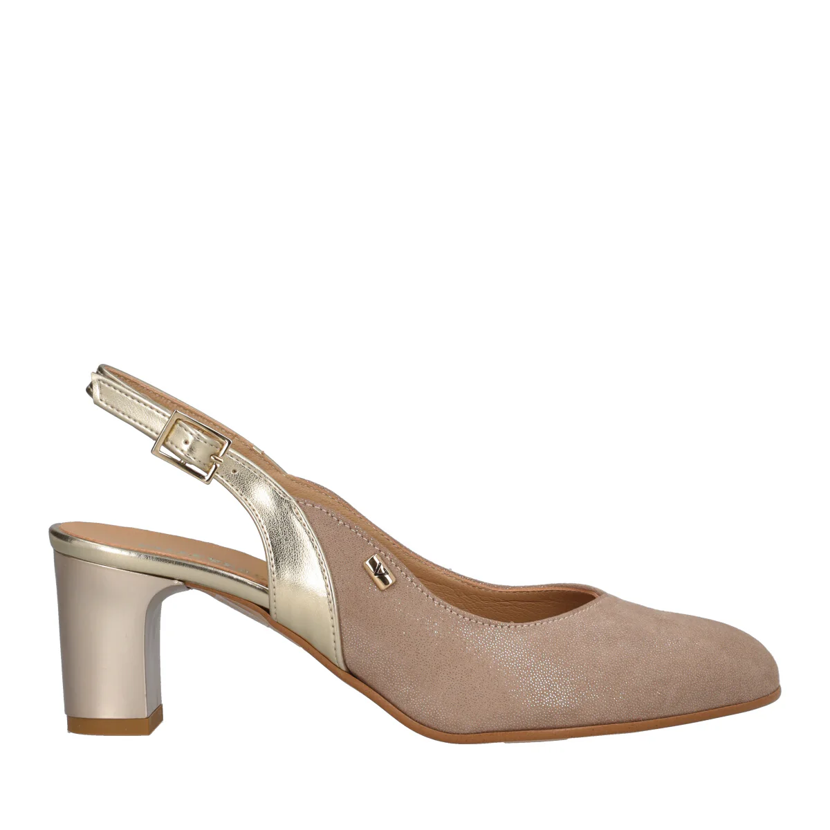 Slingback Donna Platino