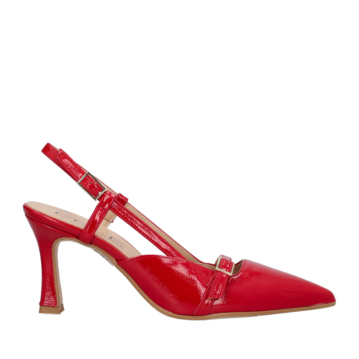 Slingback Donna Rosse Vernice