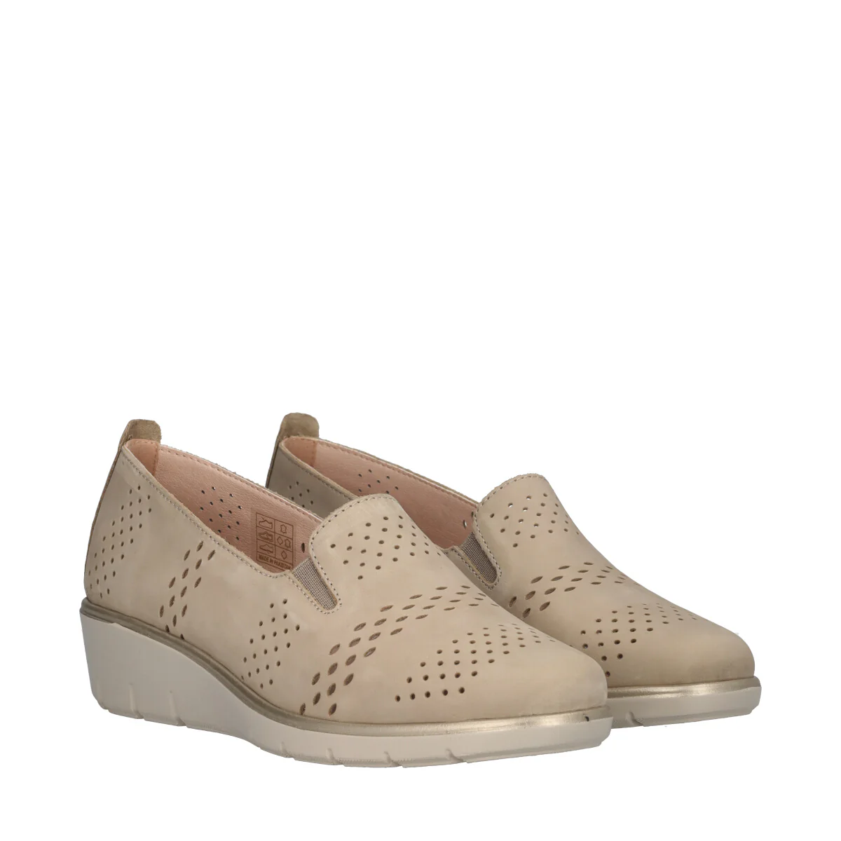 Slip-on Comfort Donna Beige - Image 3
