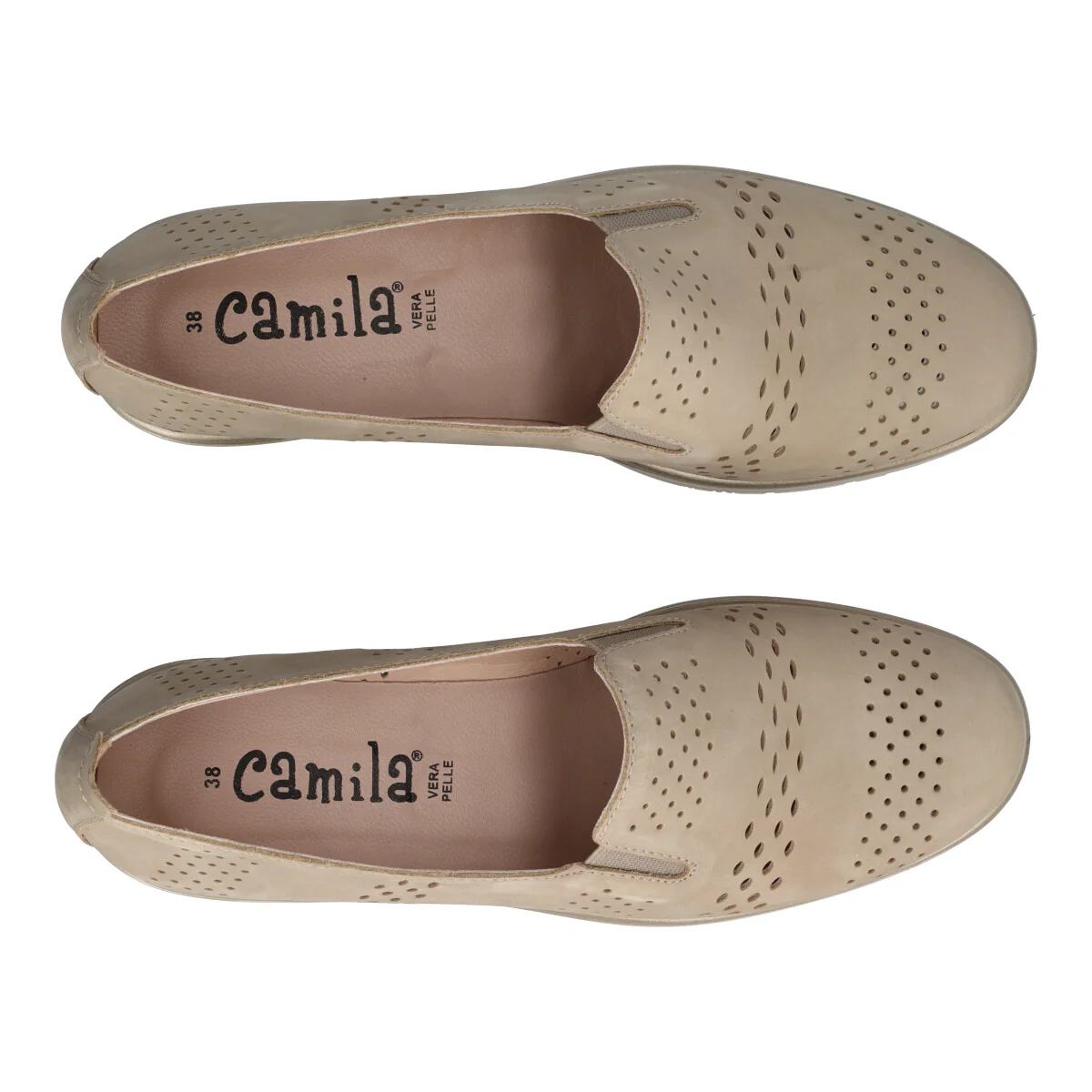 Slip-on Comfort Donna Beige - Image 5