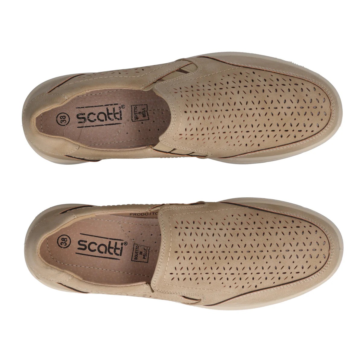 Slip-on Donna Beige - Image 5