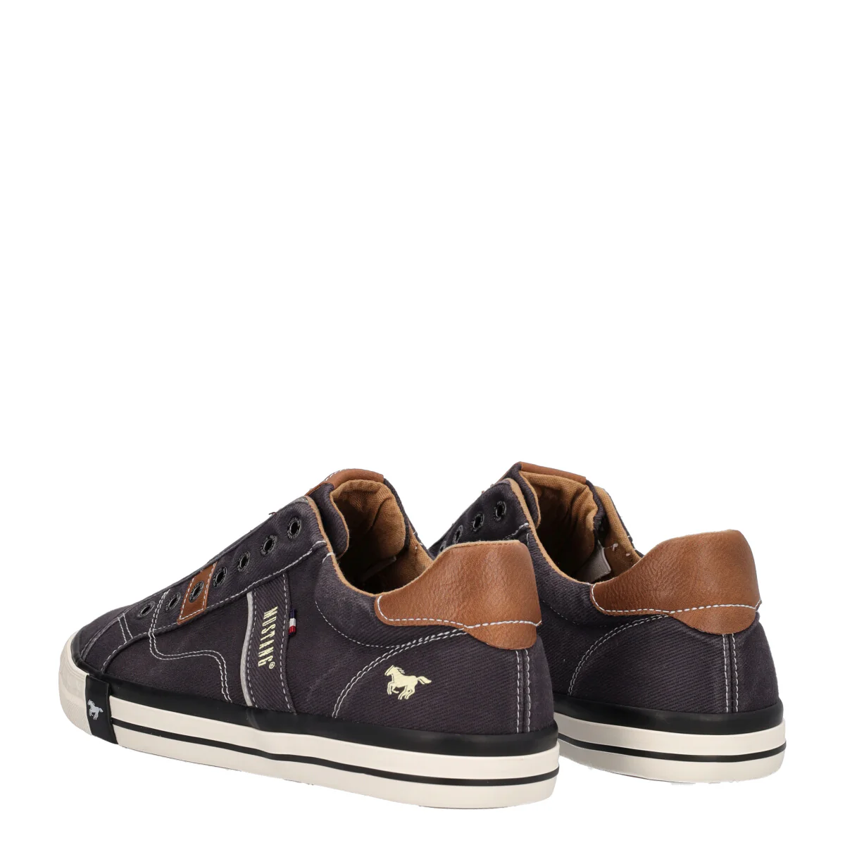 Slip-on  Uomo Blu Jeans - Image 4