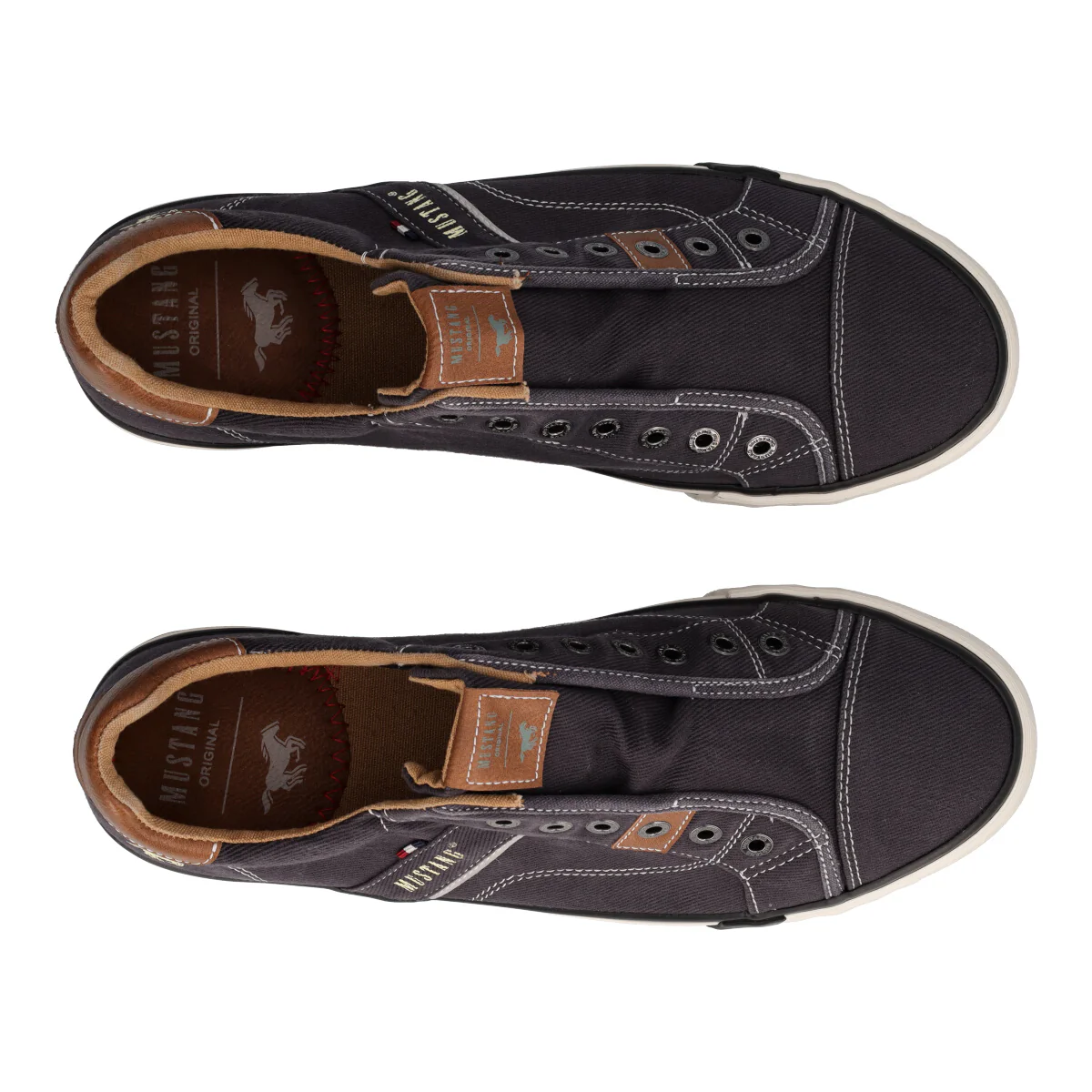 Slip-on  Uomo Blu Jeans - Image 5