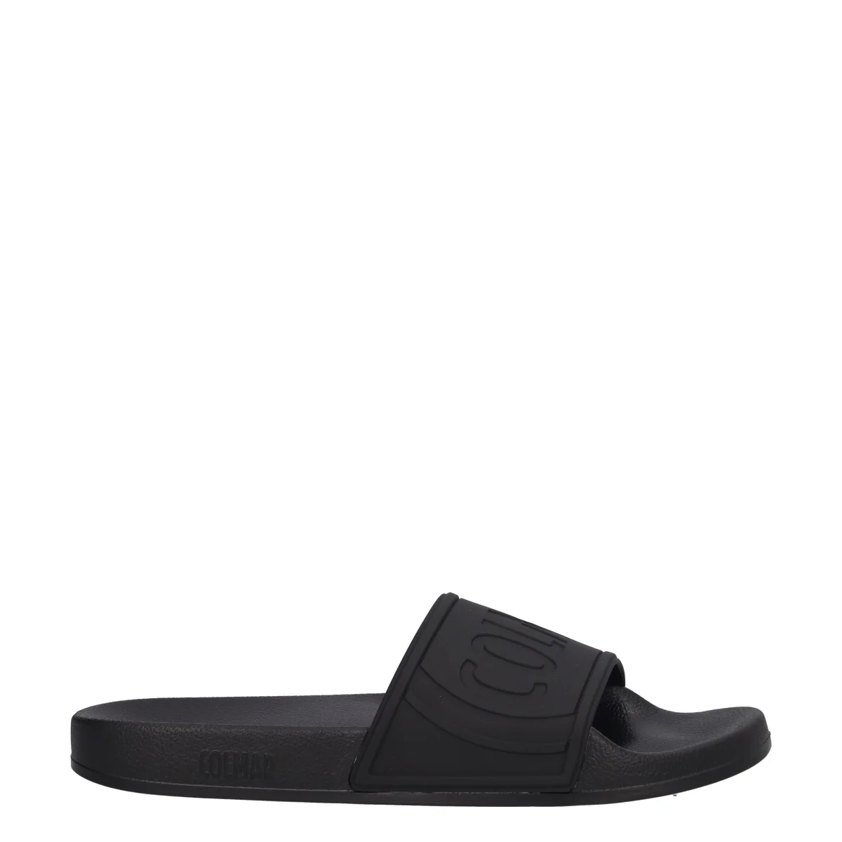 SLIPPER LOGO Ciabatte Mare Uomo Nere