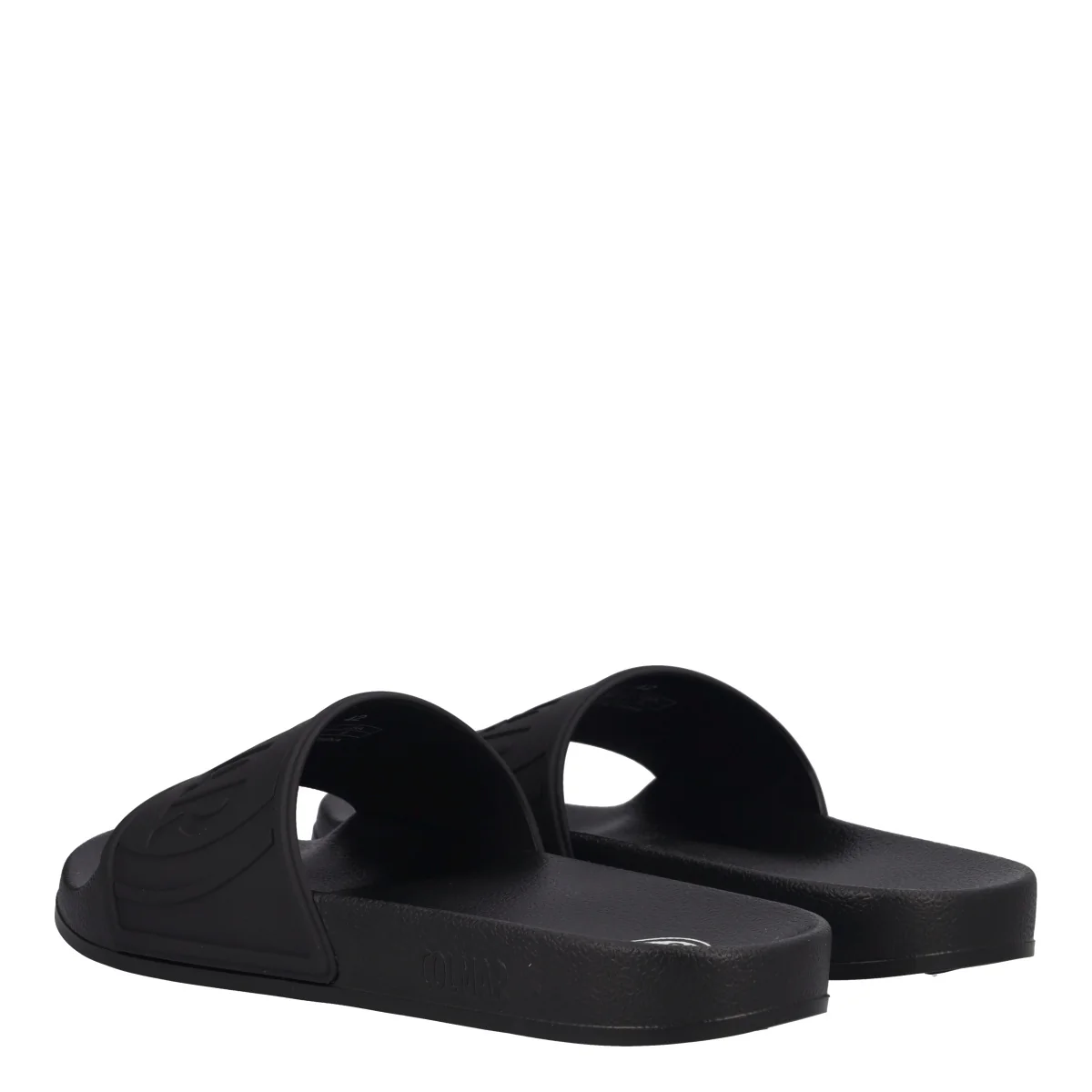 SLIPPER LOGO Ciabatte Mare Uomo Nere - Image 4