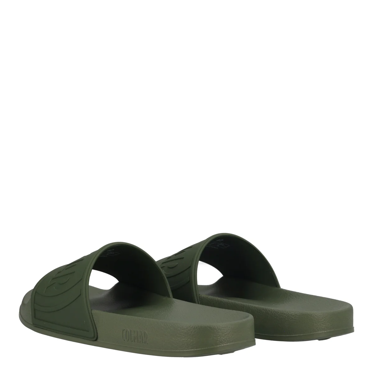SLIPPER LOGO Ciabatte Mare Uomo Verdi - Image 4