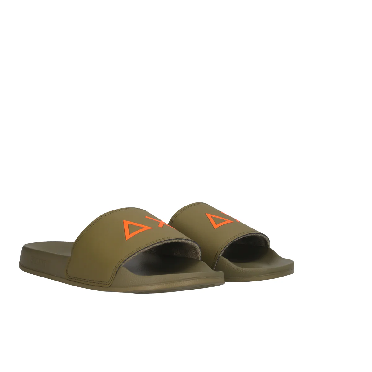 SLIPPERS LOGO Ciabatte Uomo Verdi - Image 3