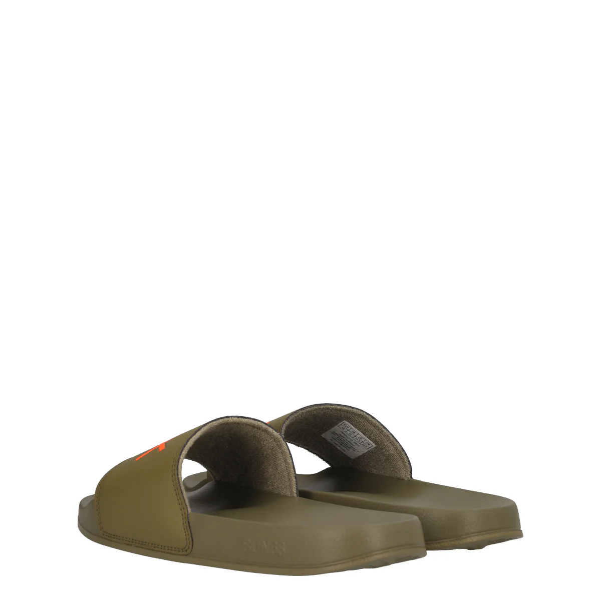 SLIPPERS LOGO Ciabatte Uomo Verdi - Image 4