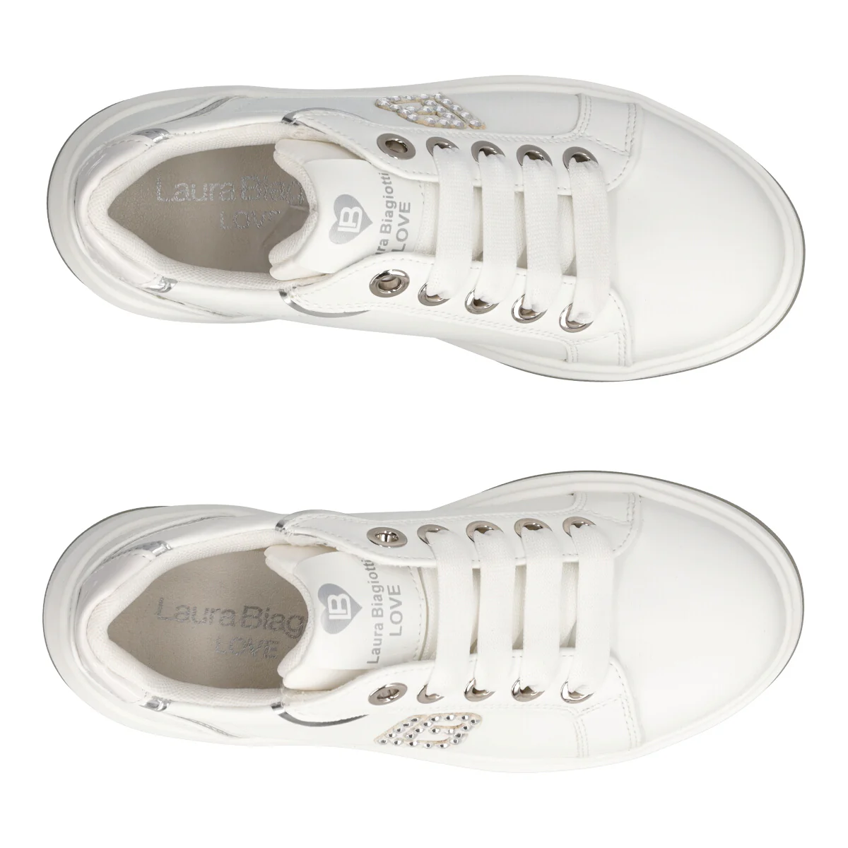 Sneakers Bambina Bianche - Image 5