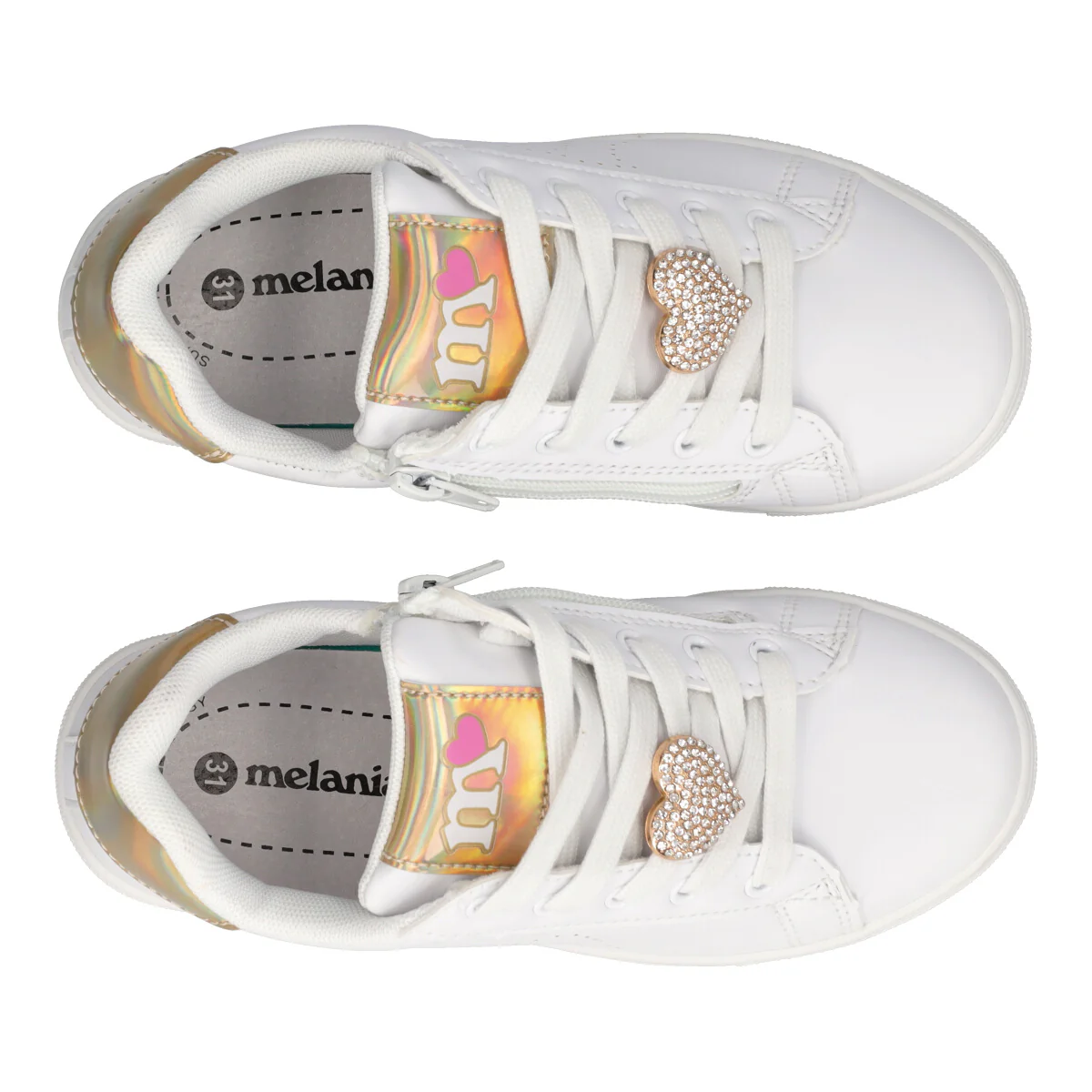 Sneakers Bambina Bianche - Image 5