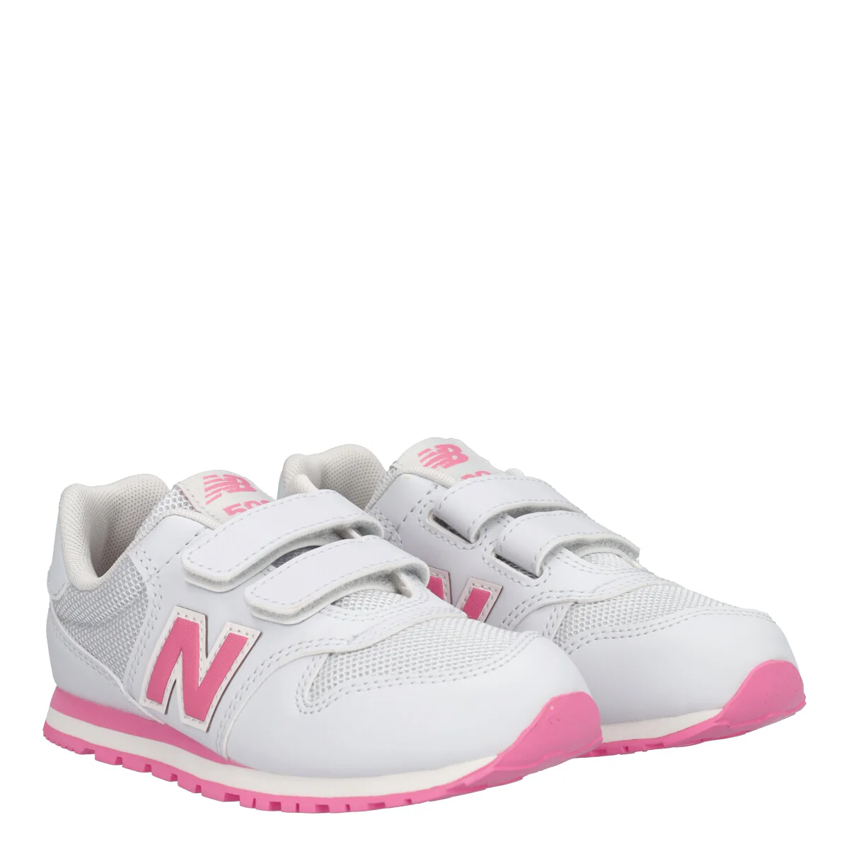 Sneakers Bambina Bianche e Rosa - Image 3
