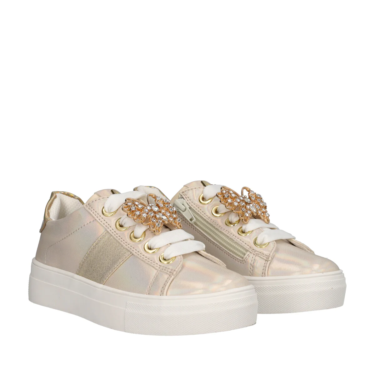 Sneakers Bambina Cipria - Image 3