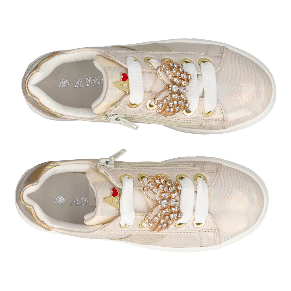 Sneakers Bambina Cipria - Image 5