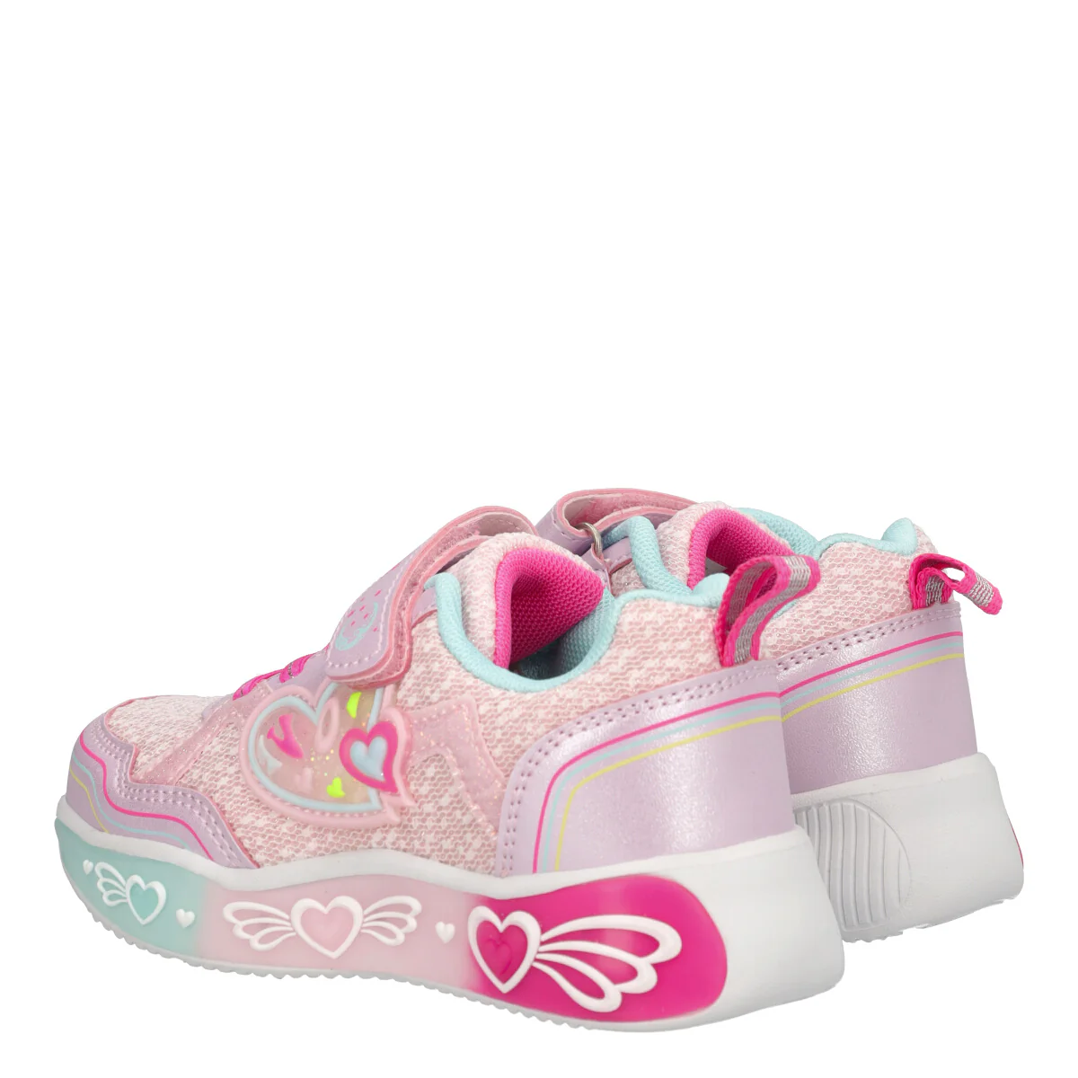 Sneakers Bambina Rosa con Luci - Image 4