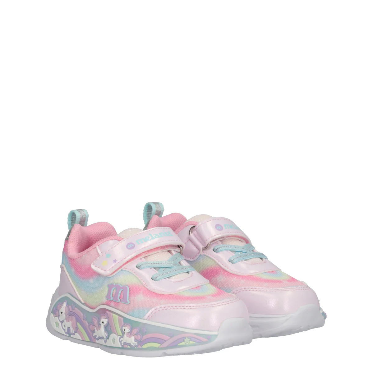 Sneakers Bambina Rosa con Luci - Image 3