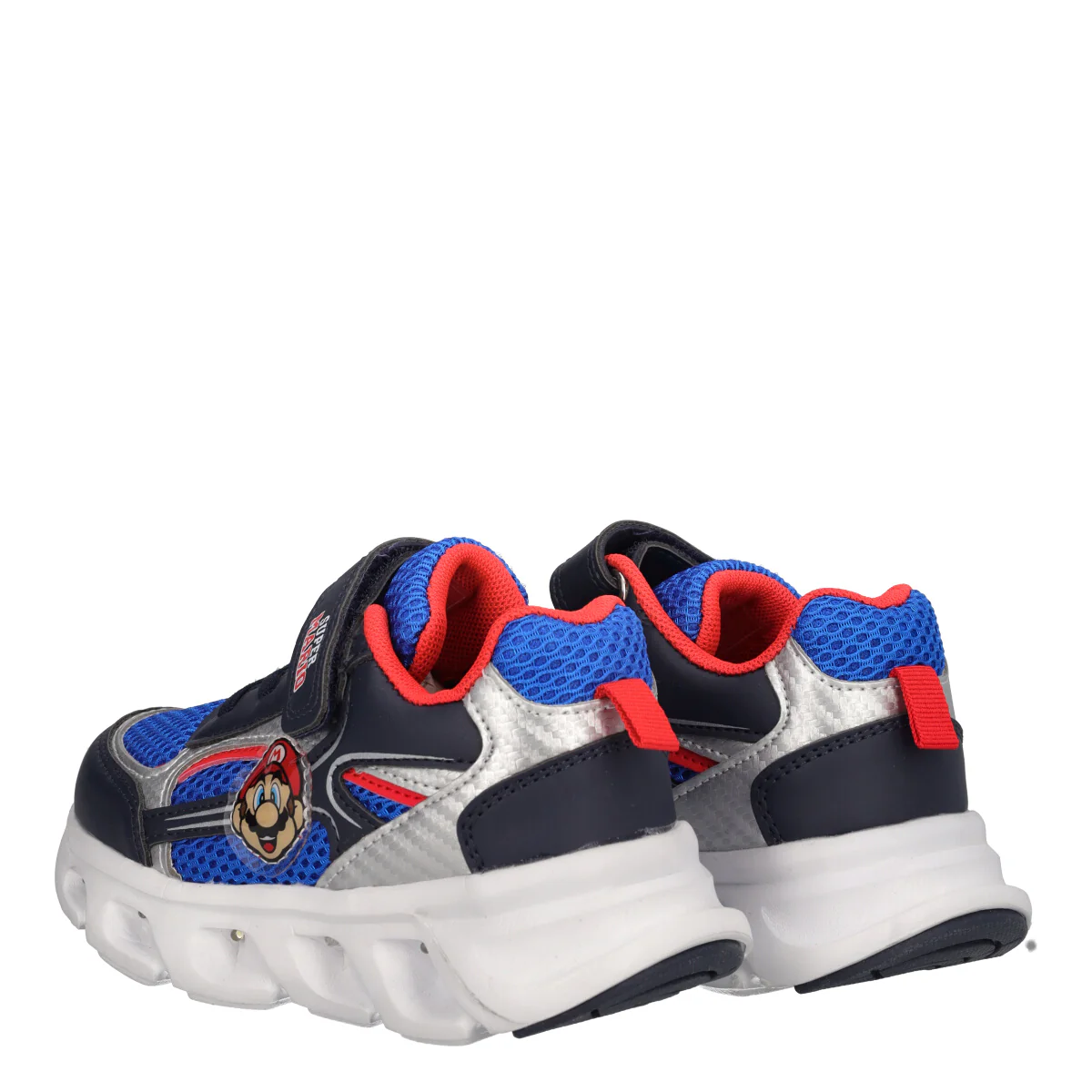 Sneakers Bambini Blu Super Mario con Luci - Image 4