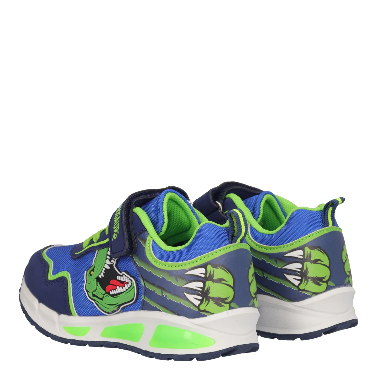 Sneakers Bambino Dinosaur Blu con Luci - Image 4
