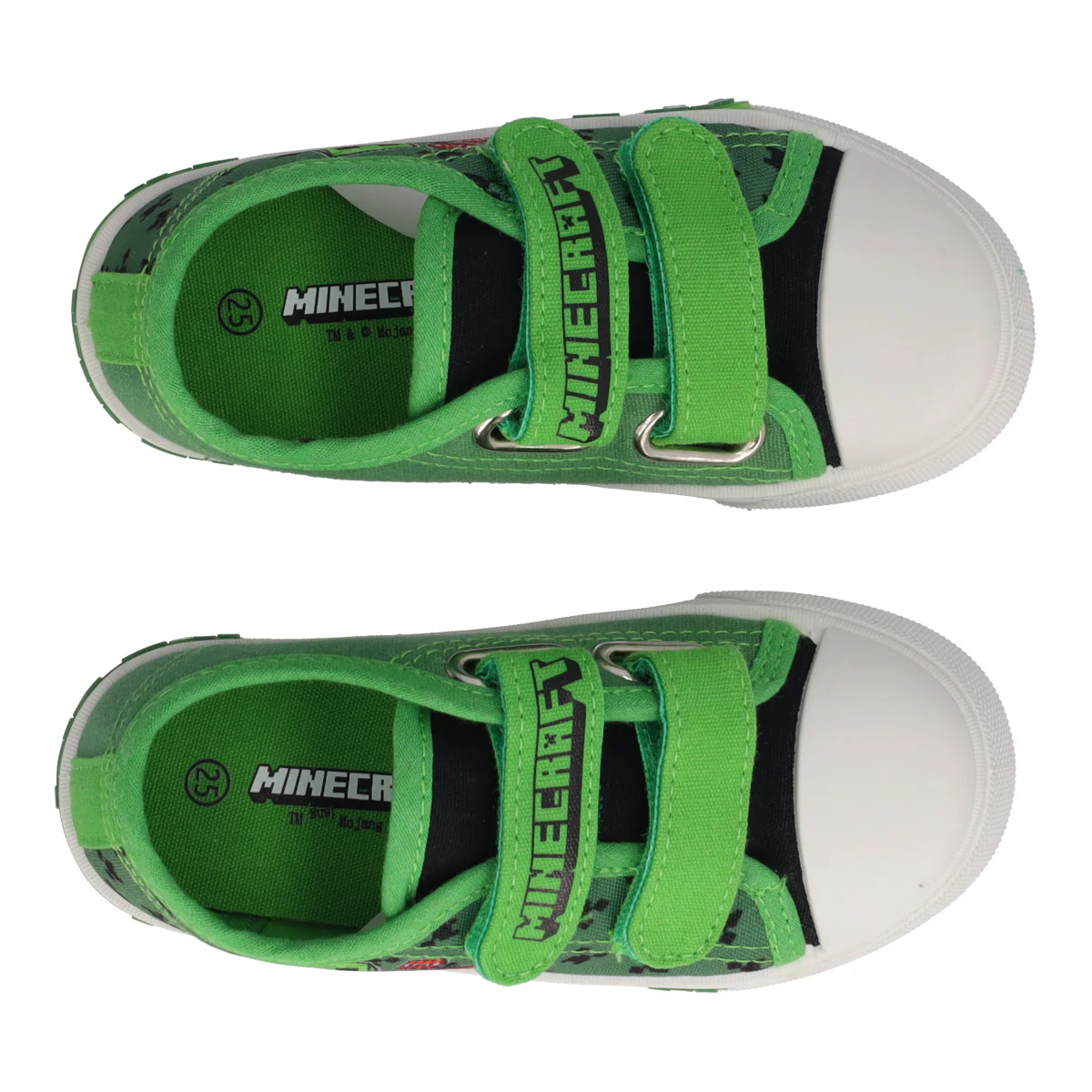Sneakers Bambino Minecraft Verdi con Luci - Image 5
