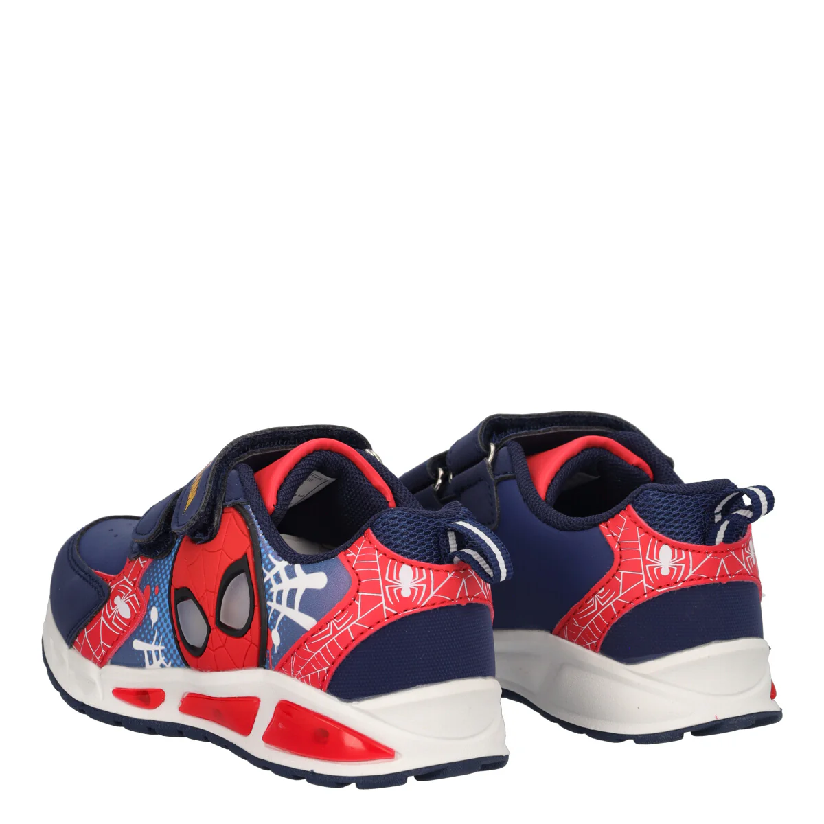 Sneakers Bambino Rosse e Blu Spider-Man con Luci - Image 4
