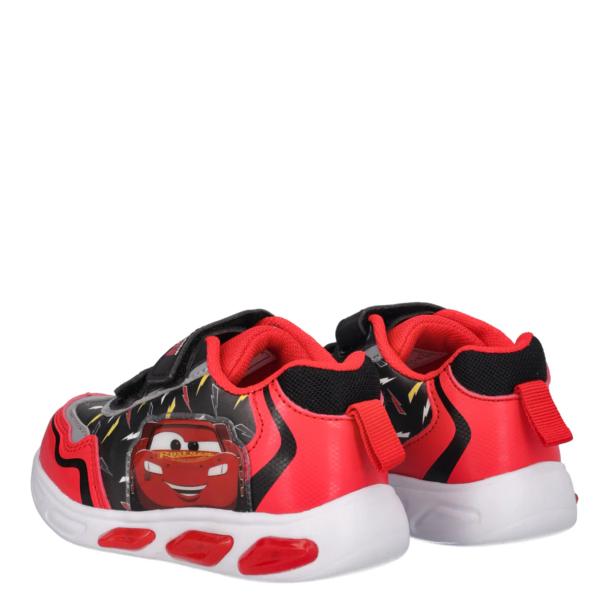 Sneakers Bambino Rosse Saetta McQueen con Luci - Image 4