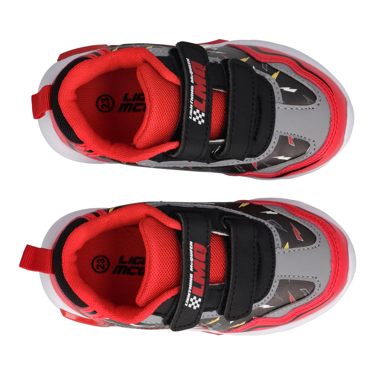 Sneakers Bambino Rosse Saetta McQueen con Luci - Image 5