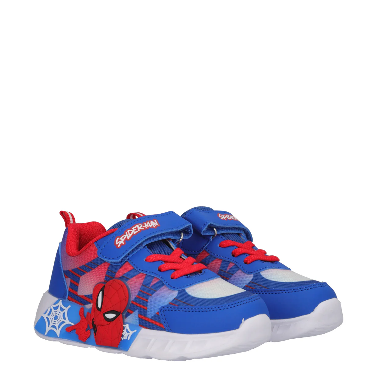 Sneakers Bambino SpiderMan Blu e Rosse con Luci - Image 3