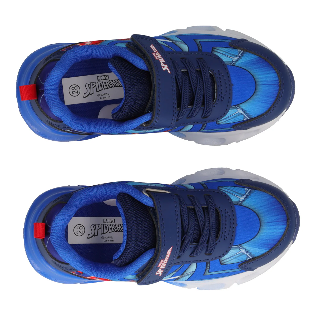 Sneakers Bambino SpiderMan Blu con Luci - Image 5