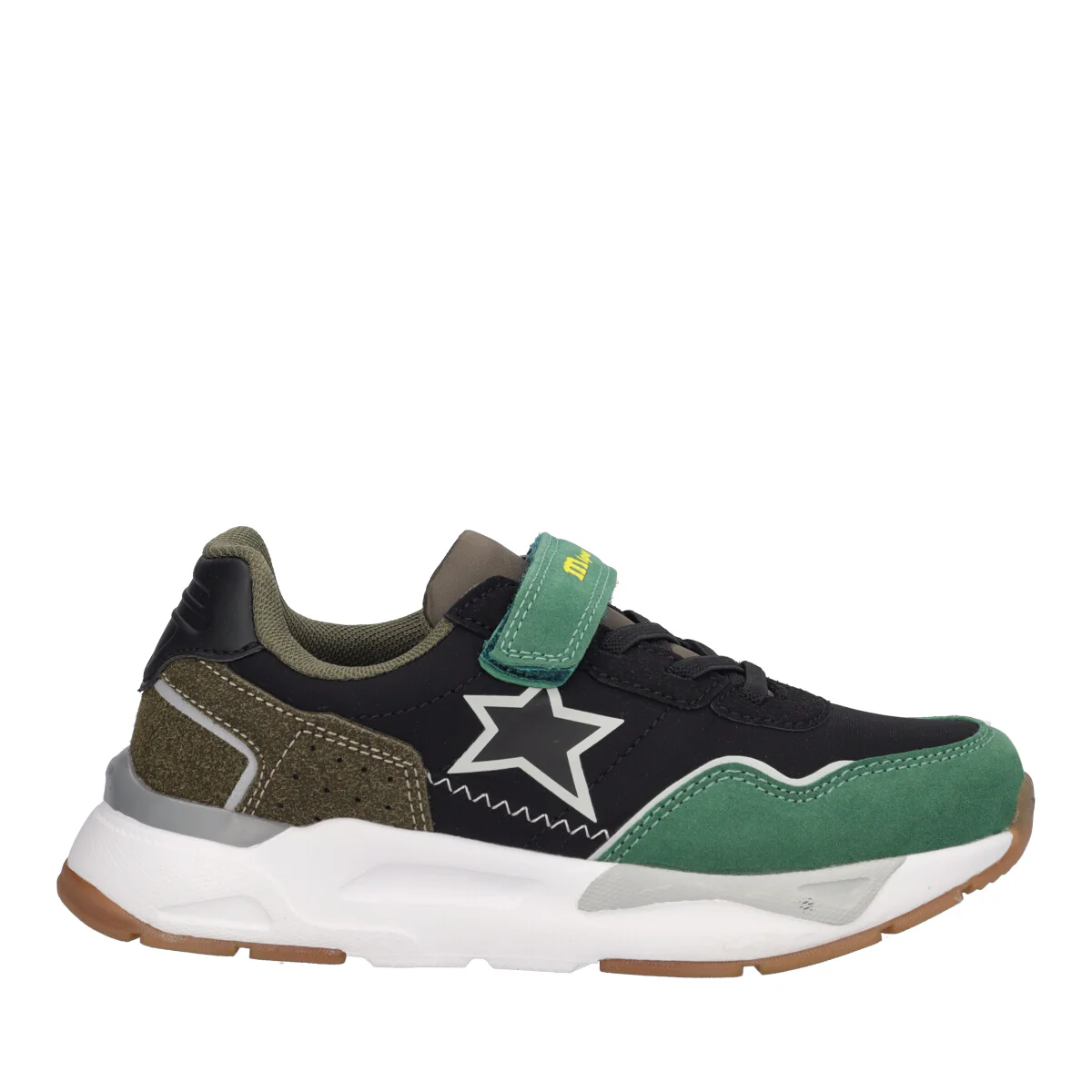 Sneakers Bambino Verdi e Neri