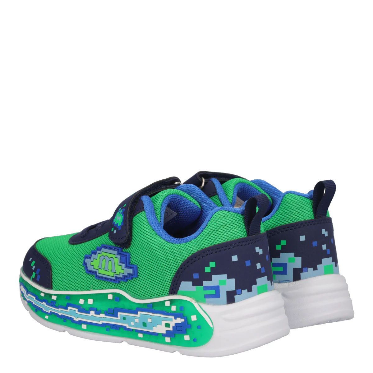 Sneakers Bambino Verdi con Luci - Image 4