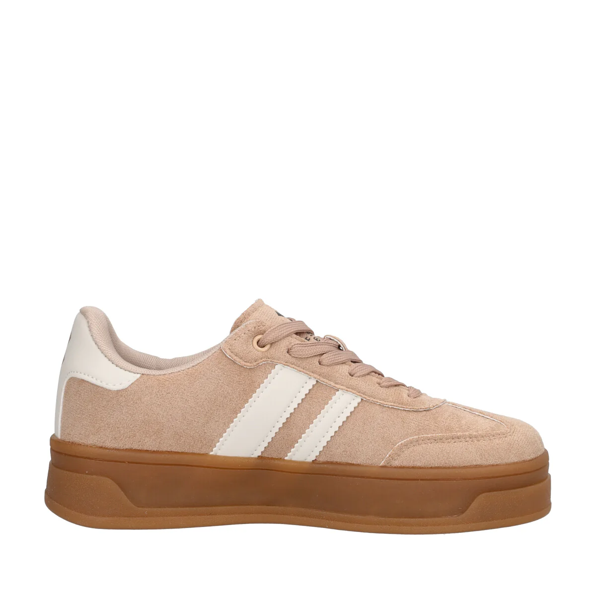 Sneakers Beige con Platform - Image 2