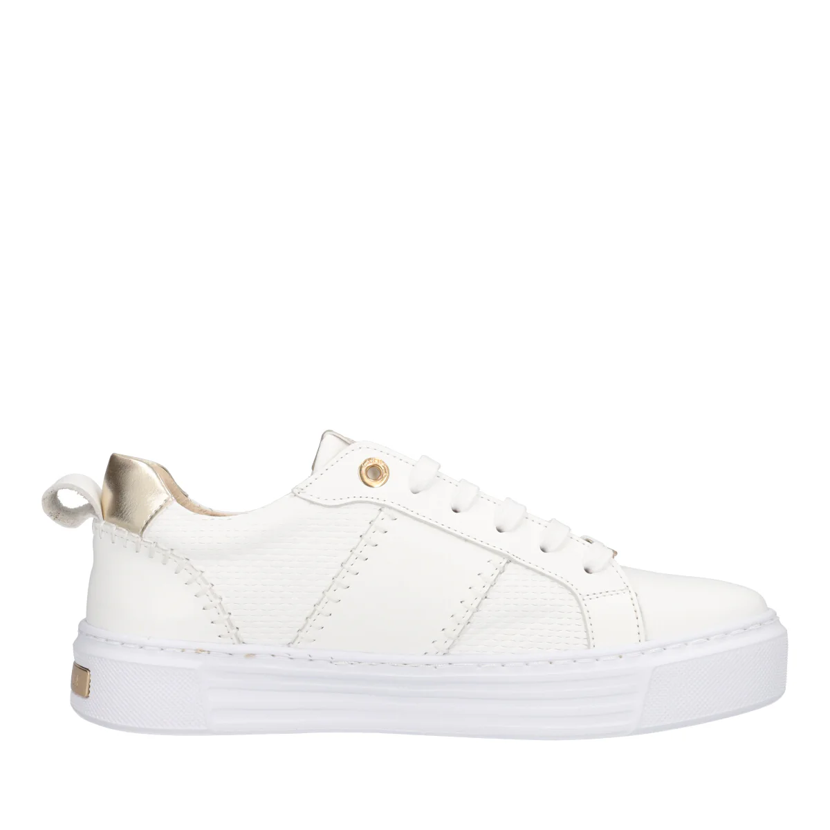 Sneakers Bianche in Pelle - Image 2