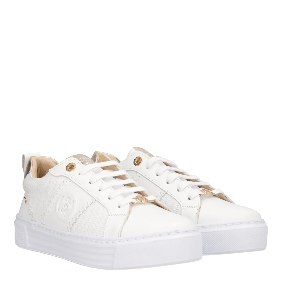 Sneakers Bianche in Pelle - Image 3