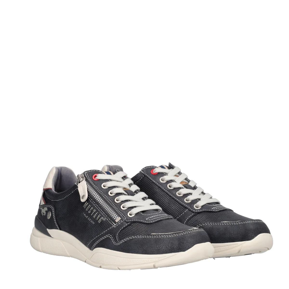 Sneakers con Zip Uomo Navy - Image 3