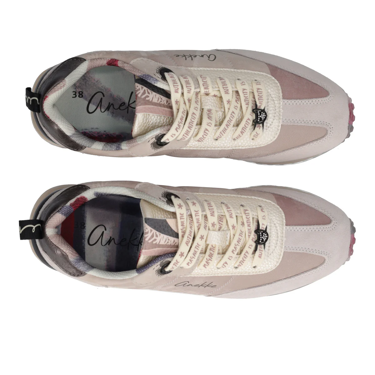 Sneakers Donna Beige - Image 5